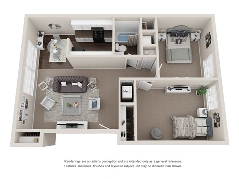 B1 | Two Bedroom